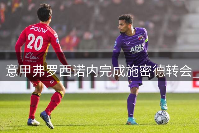 意甲弗罗西诺内完成施密德转会 四年合约引进德甲中场